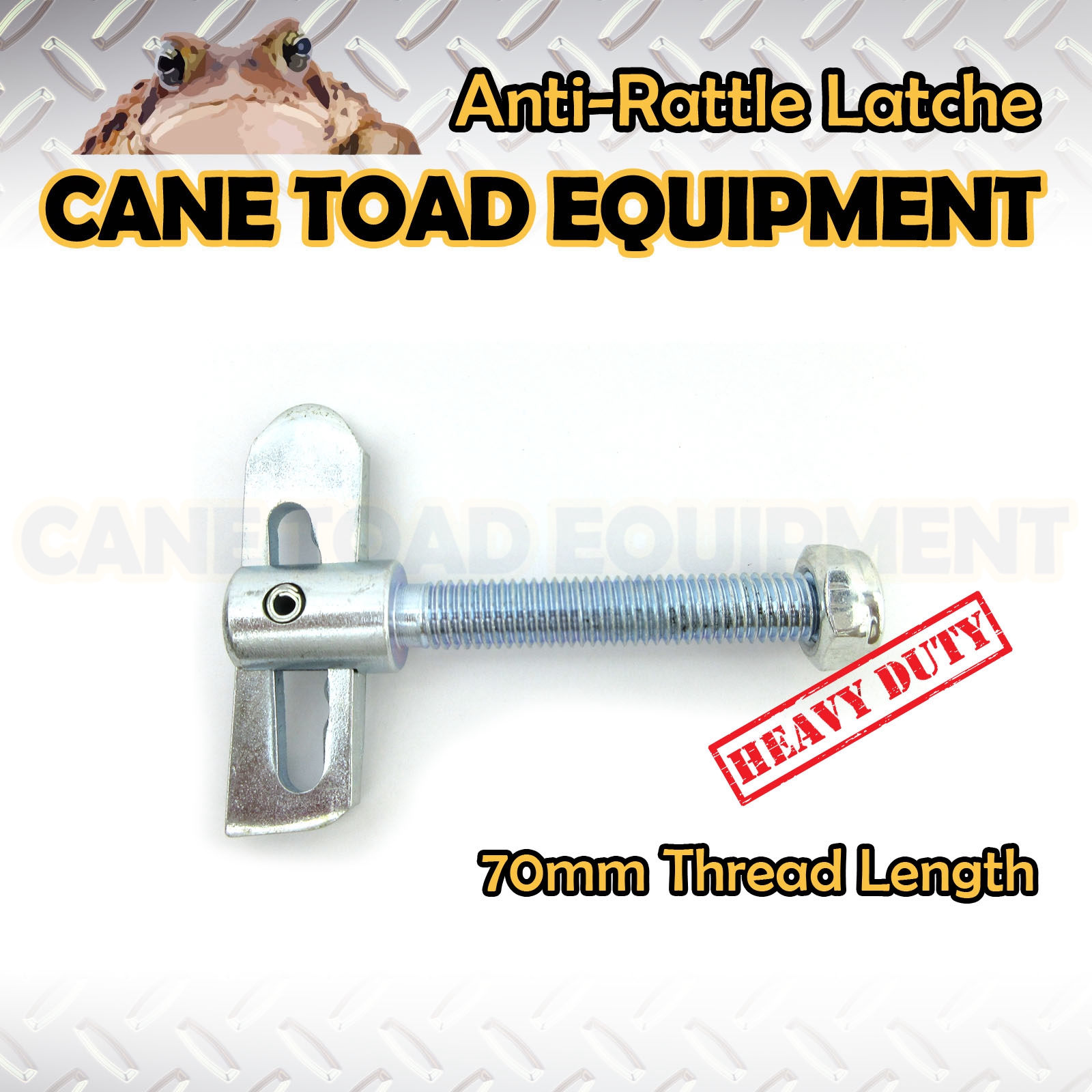 AntiRattle Latch Fastener Zinc Plated Drop Lock Trailer Tailgate eBay