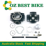 Yamaha PW50 Big Bore Top End Kit 60cc 44mm Piston Cylinder Head Rings Gasket 