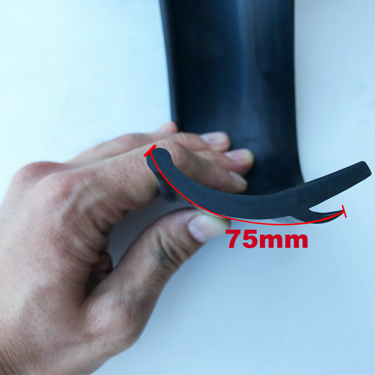 Rubber Wheel Arch Flexi Flare Universal 6m x 75mm Suit 4wd Vehicles