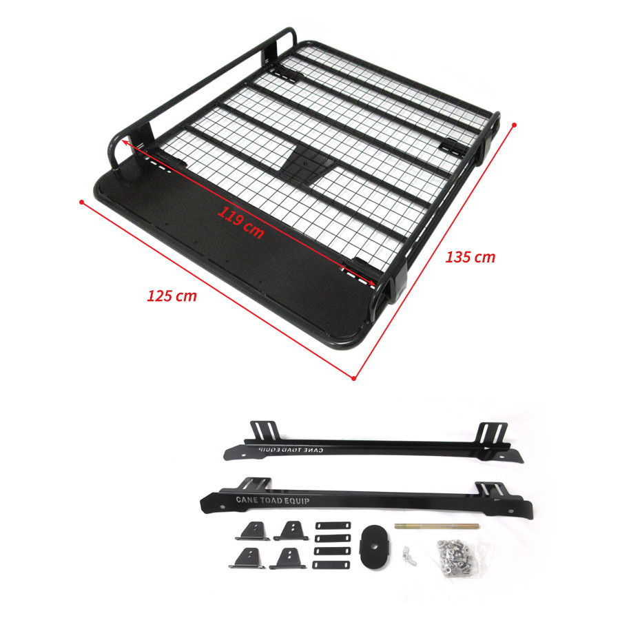 Ute Roof Rack Basket Fits TOYOTA Hilux 9715 Powder Coated Steel