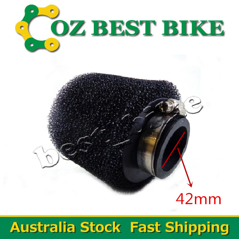 Universal Straight Foam Air Filter Cleaner 42mm ATV Dirt Pit bike PRO