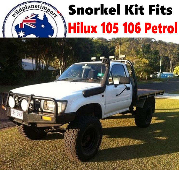 Snorkel Kit Fits Toyota Hilux 105 106 Series 2.4 Litre Petrol 22R Engin