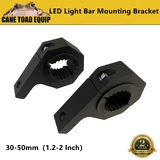 Bullbar Mounting Bracket Clamp For LED Light Bar Antenna HID ARB 35-50mm 