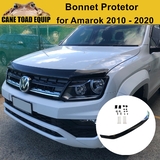 Bonnet Protector Guard to suit VOLKSWAGEN VW Amarok 2010-2020 Tinted Black