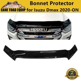 Bonnet Protector For Isuzu D-MAX 08/2020+ MY21 Tinted Guard Dmax Black Durable