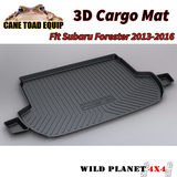 Cargo Mat Liner 3D Fits Subaru Forester 2013-2018 Rear Trunk Cargo Mat 
