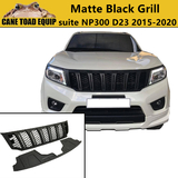 Front Grills fit Nissan Navara NP300 2015-2020 Matte Black