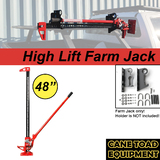 48" High Lift Farm Jack Hi Lifting 4x4 4WD Heavy Duty Offroad Recovery Emergency