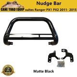 Nudge Bar Steel Matte Black Grill Guard For Ford Ranger PX1 PX2 PX3 2012-2021