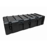 117L Tool Box Low Profile Roof Storage Case Box Waterproof Cargo Box Plastic Heavy Duty