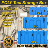 Poly Tool Box Storage Case Heavy Duty Waterproof Cargo Box Plastic Tool Box Trade Box