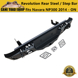 Rear Bar Step for Nissan Navara NP300 2014 - On Protection Bumper D23 Heavy Duty 4WD