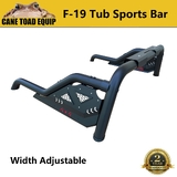 F19 Sports Roll Bar Universal Fits Hilux Ranger NP300 DMAX BT50 Most Ute Full Length Roll bar