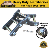 2 inch Extended Greaseable Lift Heavy-duty Rear Shackles for Hilux 2005-2015