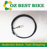 Go Kart Brake Safety Cable 1450mm Long with Clevis For Solid Brake Rod Backup
