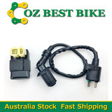 6 Pin Cdi + Ignition Coil For GY6 4 Stroke 50cc 125cc 150cc ATV Dirt bike Go Kart Scooter