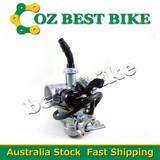PZ 19mm Lever Choke Carburetor + Tap 110cc 125cc Pit Dirt bike ATV Quad Buggy