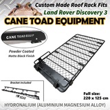Roof Basket Rack Fits Land Rover Discovery 3&4 Aluminium Alloy Roof Tent Hydronalium 4X4 4WD
