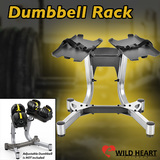 Dumbbell Rack Weight Stand Steel for Adjustable Dumbbell set 2x24kg Home GYM Exercise Equipment Weight 