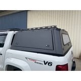 VW Amarok Steel Canopy 2010-2022 Dual Cab Ute (Matte Black)