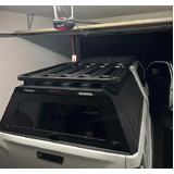 Jeep Gladiator Aluminium Canopy with Roof Rack TRADECAP Gen2 Light Weight Matte Black