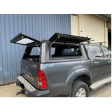 TRADECAP Steel Canopy for Toyota Hilux SR5 SR N70 2005-2015 Dual Cab Ute Tub Heavy Duty Matte Black