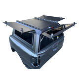 TRADECAP Steel Canopy for Toyota Hilux SR5 SR N80 2015 Onwards Dual Cab Ute Tub Heavy Duty Matte Black