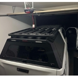 TRADECAP Aluminium Canopy with Roof Rack for Nissan Navara NP300 D23 2015 Onwards Dual Cab Ute Tub Matte Black