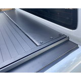 Roller Shutter + Brackets for Factory Sport Bar Kit fit Nissan Navara NP300 D23 2015-Onward Dual Cab All Model Matte Black