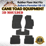 3D Rubber Floor Mats Fits Subaru Forester 08-13 1st&2nd Row Heavy Duty All Weather
