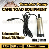 12V DC Tranfer Pump Submersible Fuel Diesel Water Electric Pump Aluminium