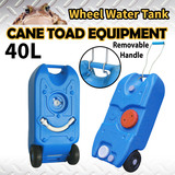 40L Portable Wheel Water Tank Camping Caravan Waste Transport Storage Motorhome 